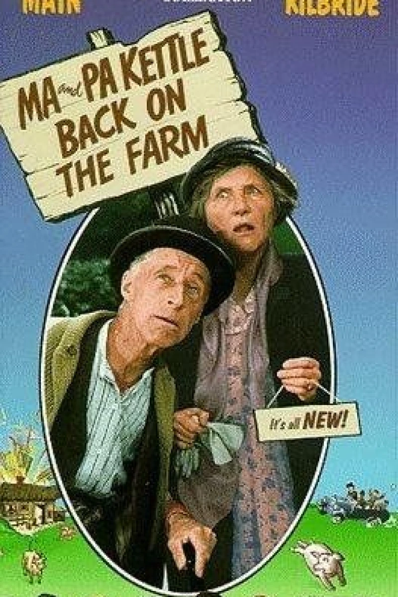 Ma and Pa Kettle Back on the Farm Poster