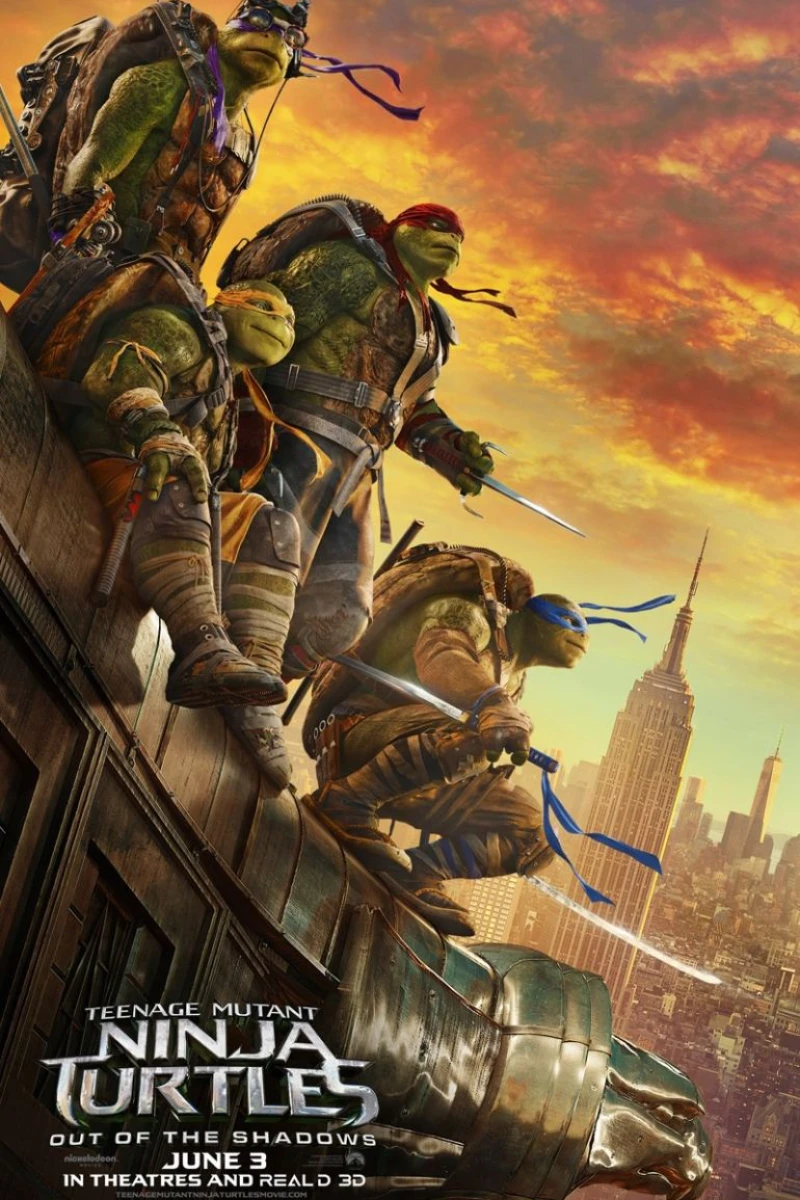 Teenage Mutant Ninja Turtles: Out of the Shadows Poster