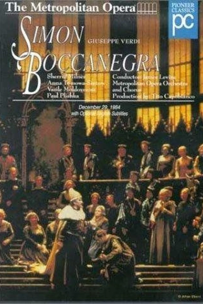 Simon Boccanegra Poster