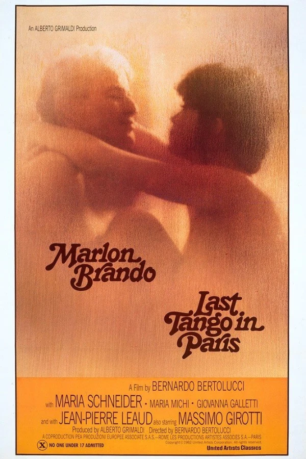Sista tangon i Paris Poster