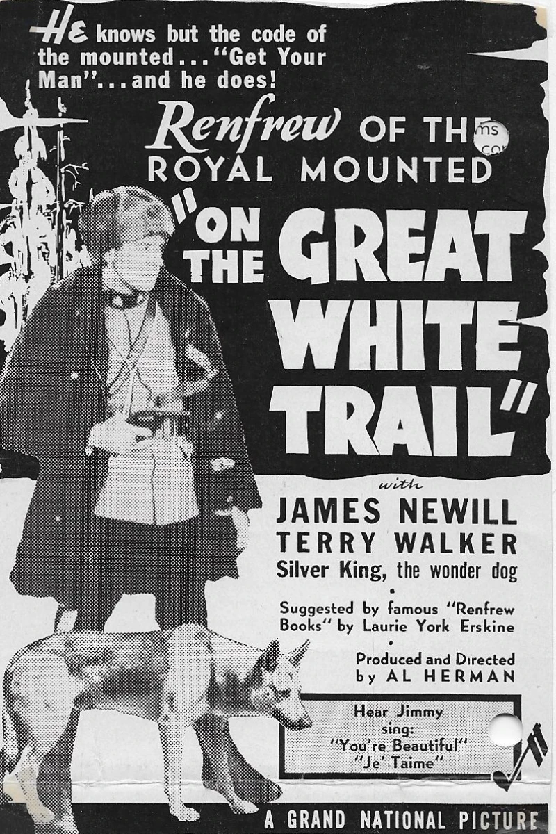 On the Great White Trail Poster