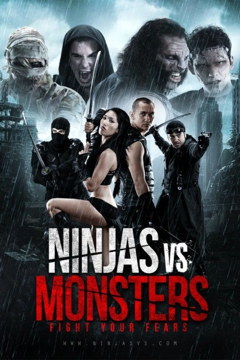 Ninjas vs. Monsters Poster