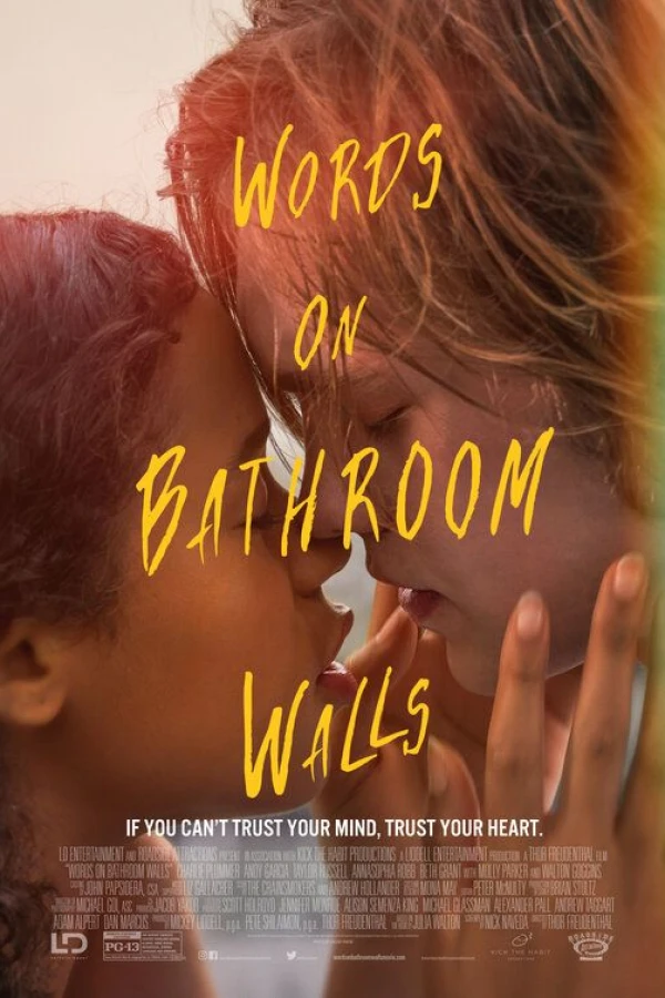 Words on Bathroom Walls Poster