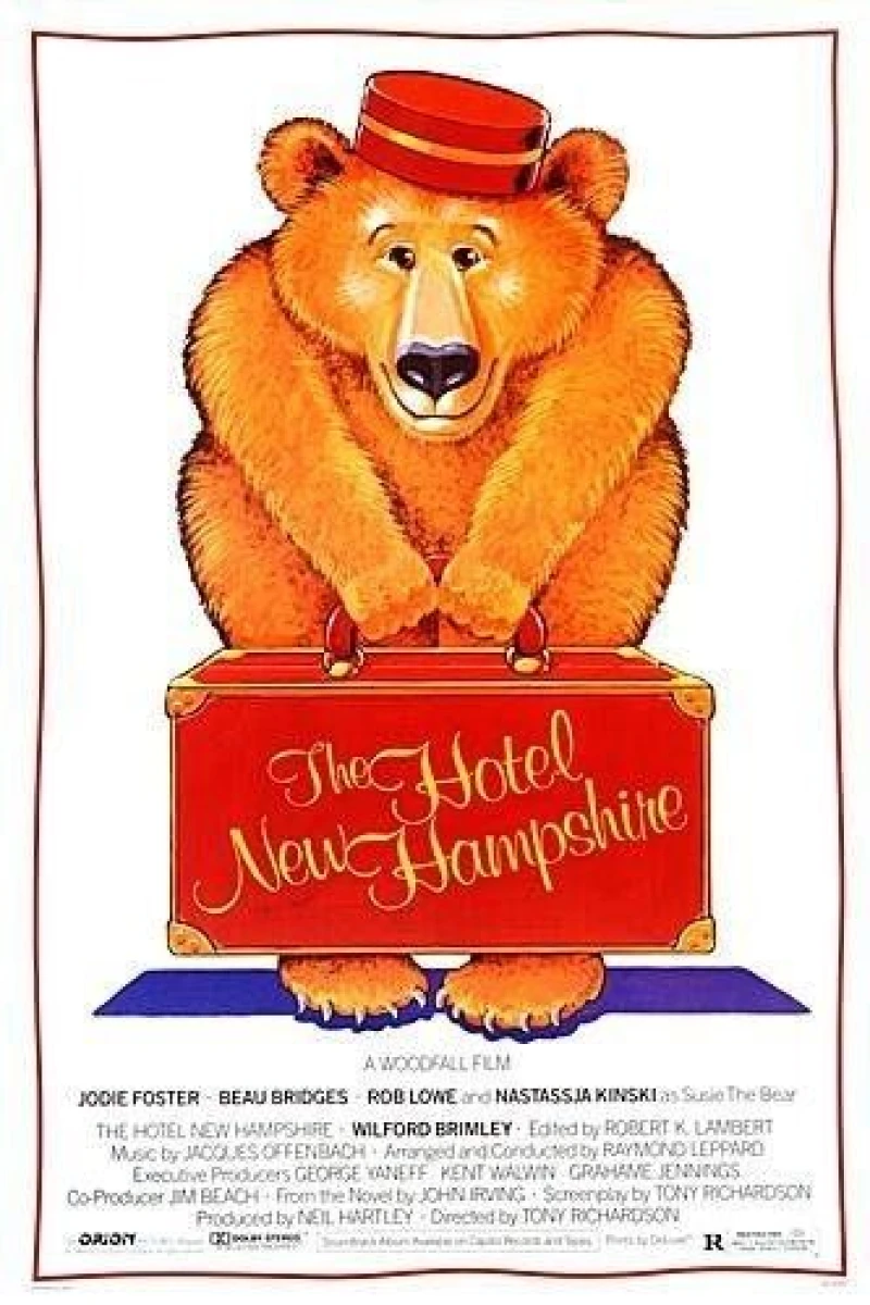 The Hotel New Hampshire Poster