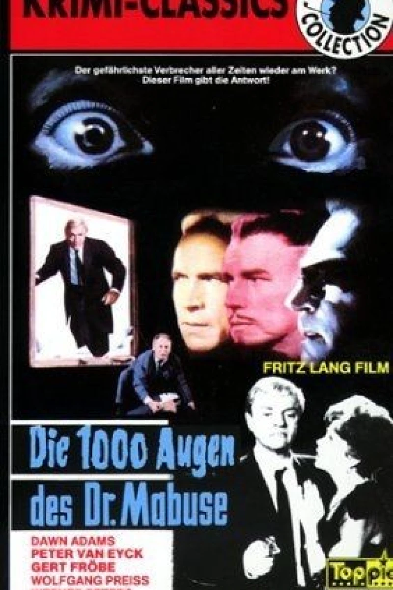 The 1,000 Eyes of Dr. Mabuse Poster