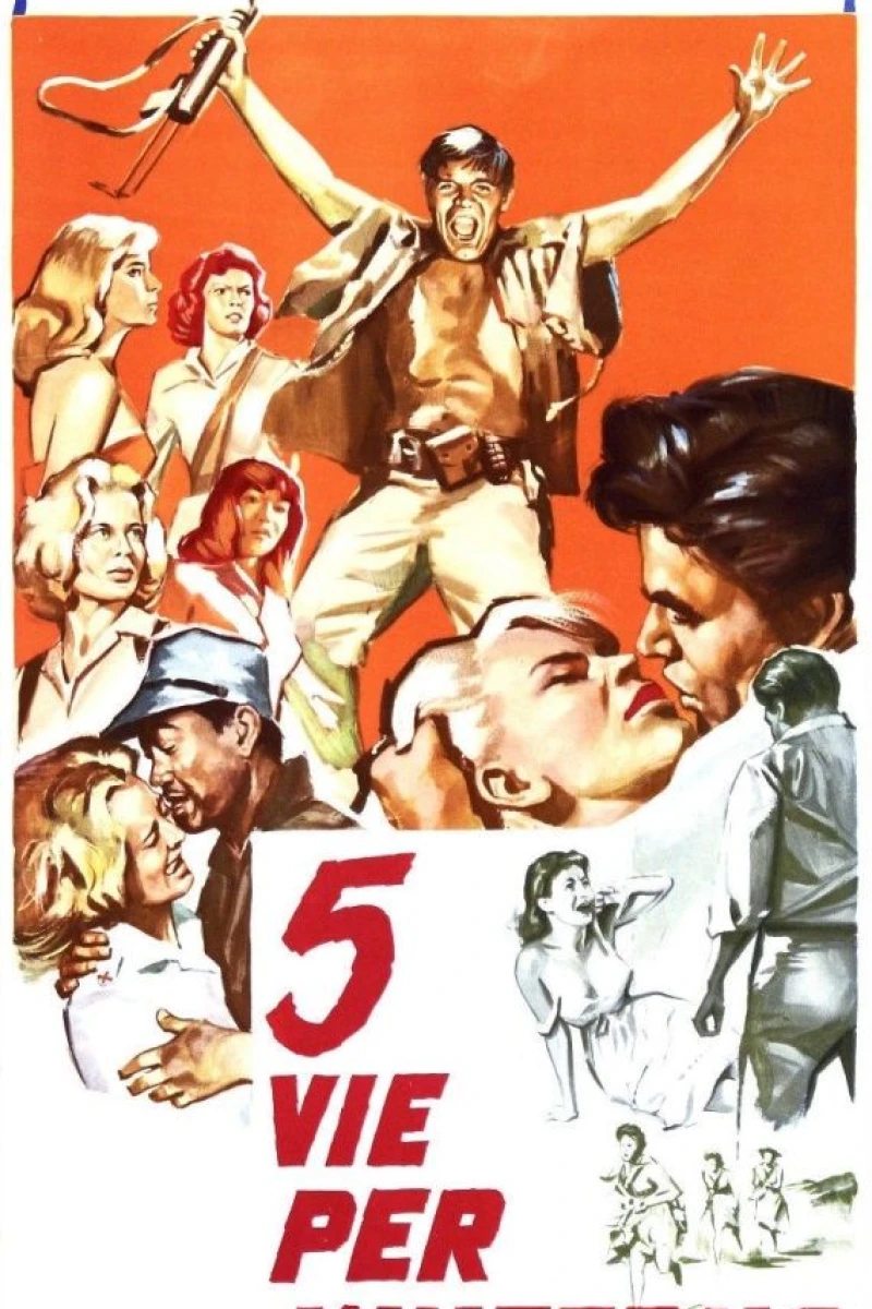 Five Gates to Hell Poster