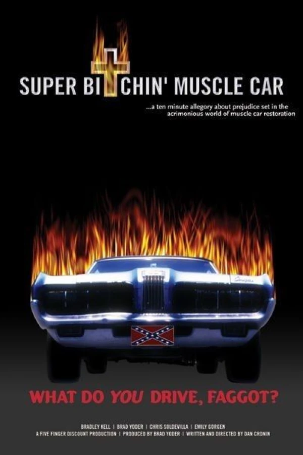 Super Bitchin' Muscle Car Poster