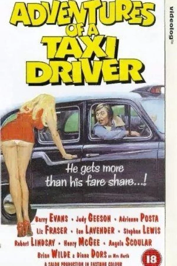 Den sexglade taxichauffören Poster