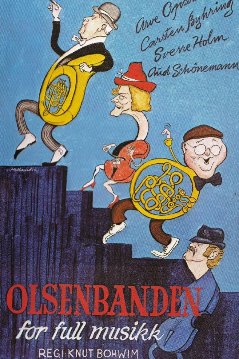 Olsenbanden for full musikk Poster