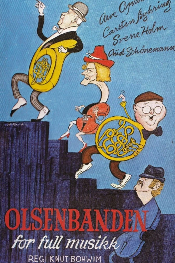 Olsenbanden for full musikk Poster