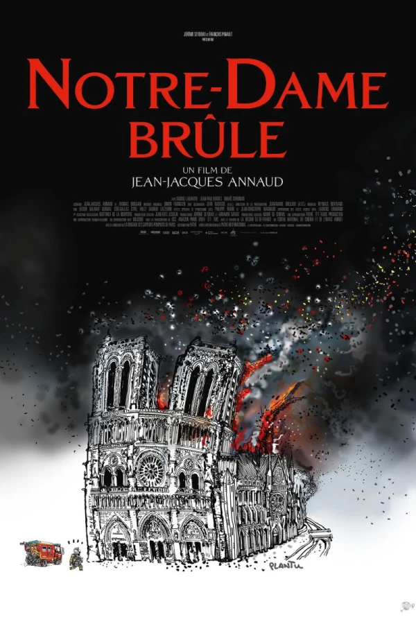 Notre-Dame brinner Poster