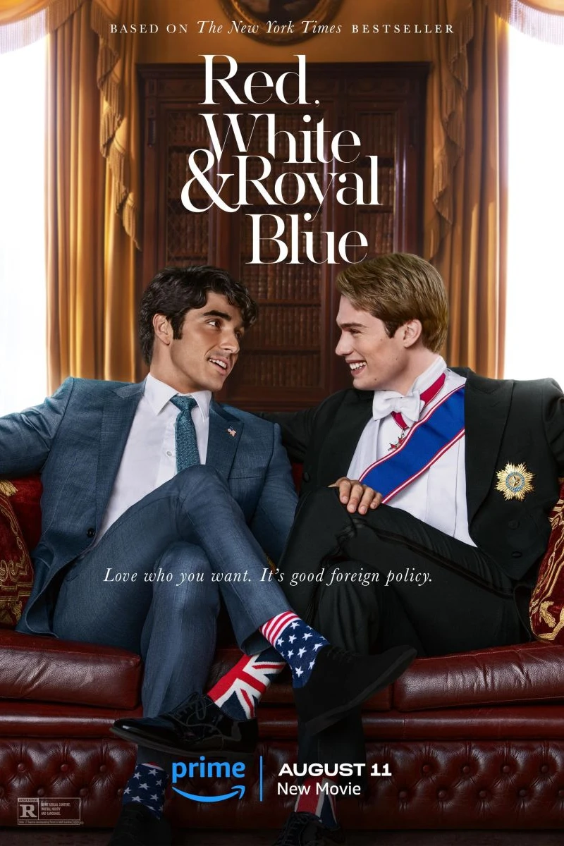 Red White Royal Blue Poster