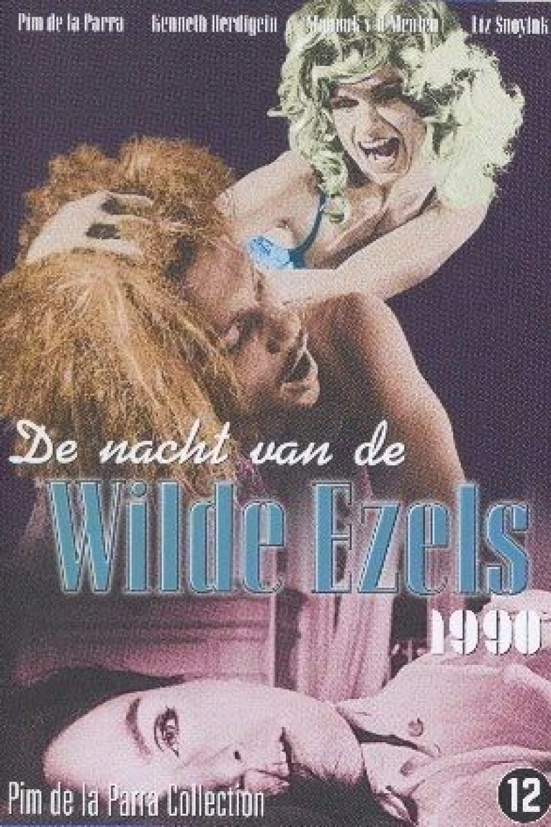 De nacht van de wilde ezels Poster