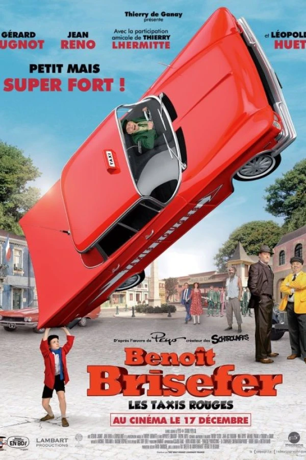 Benoît Brisefer: Les taxis rouges Poster
