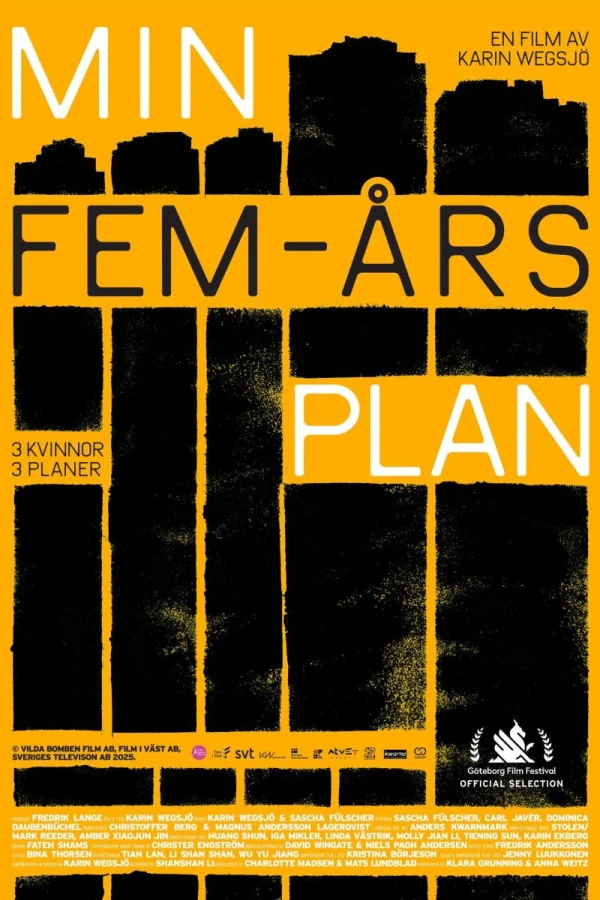 Min fem-års plan Poster