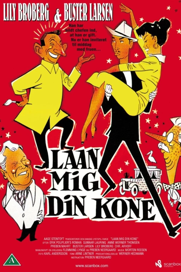 Laan mig din kone Poster