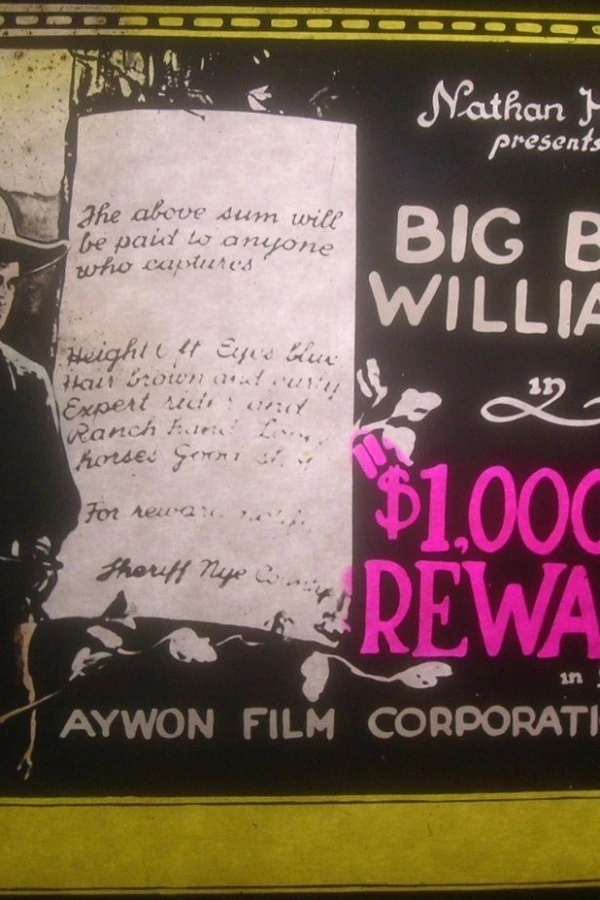 1,000 Reward Poster