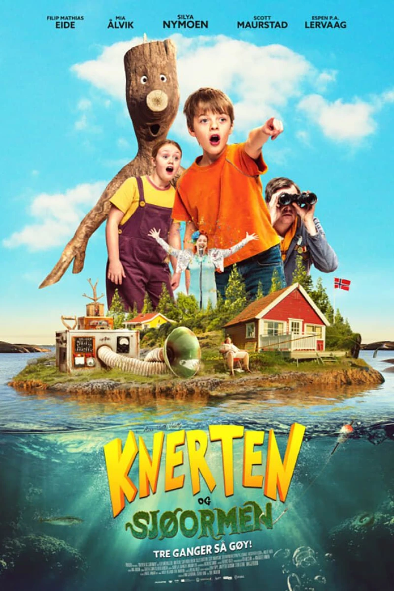 Knatten och sjöormen Poster