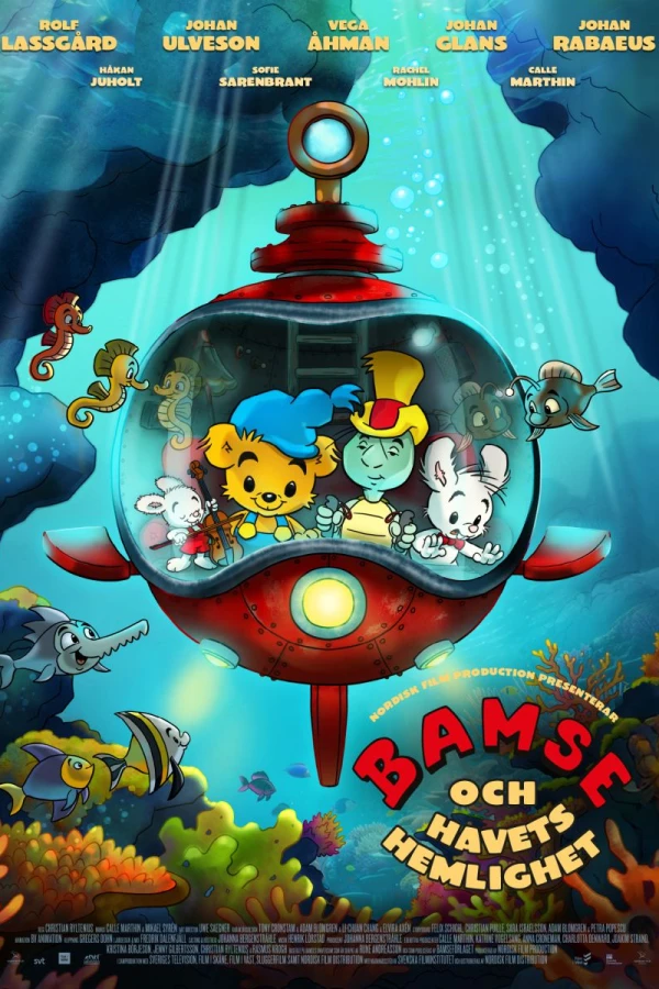 Bamse och havets hemlighet Poster
