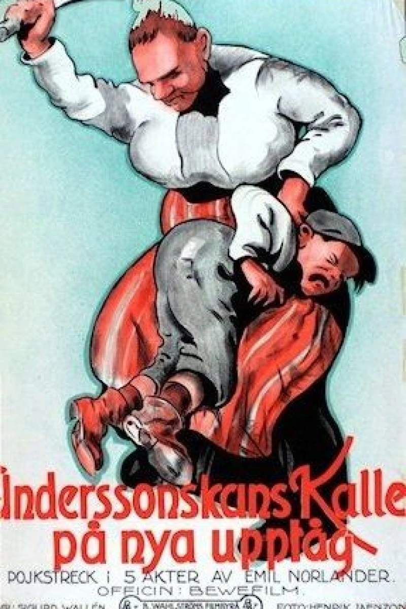 Anderssonskans Kalle på nya upptåg Poster