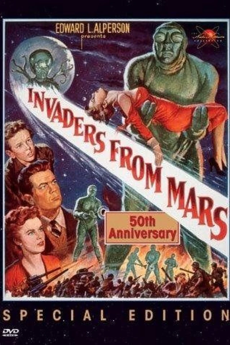 Anfall från Mars Poster