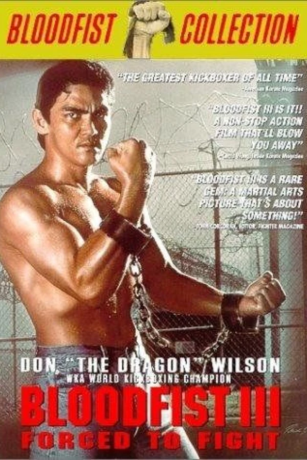 Bloodfist III: Forced to Fight Poster
