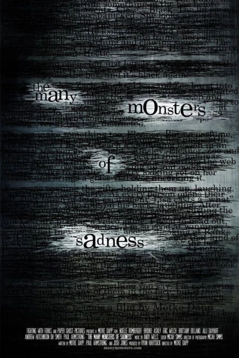 The Many Monsters of Sadness Poster