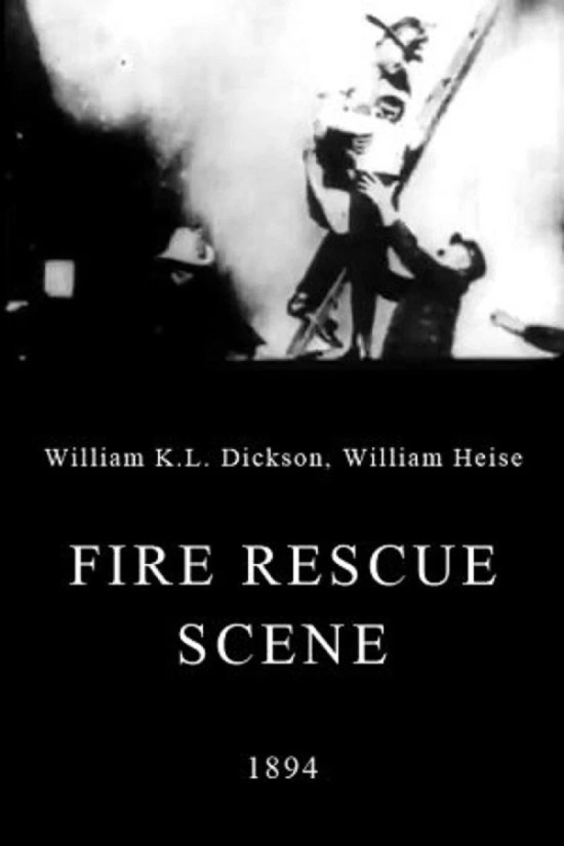 Fire Rescue Scene Poster