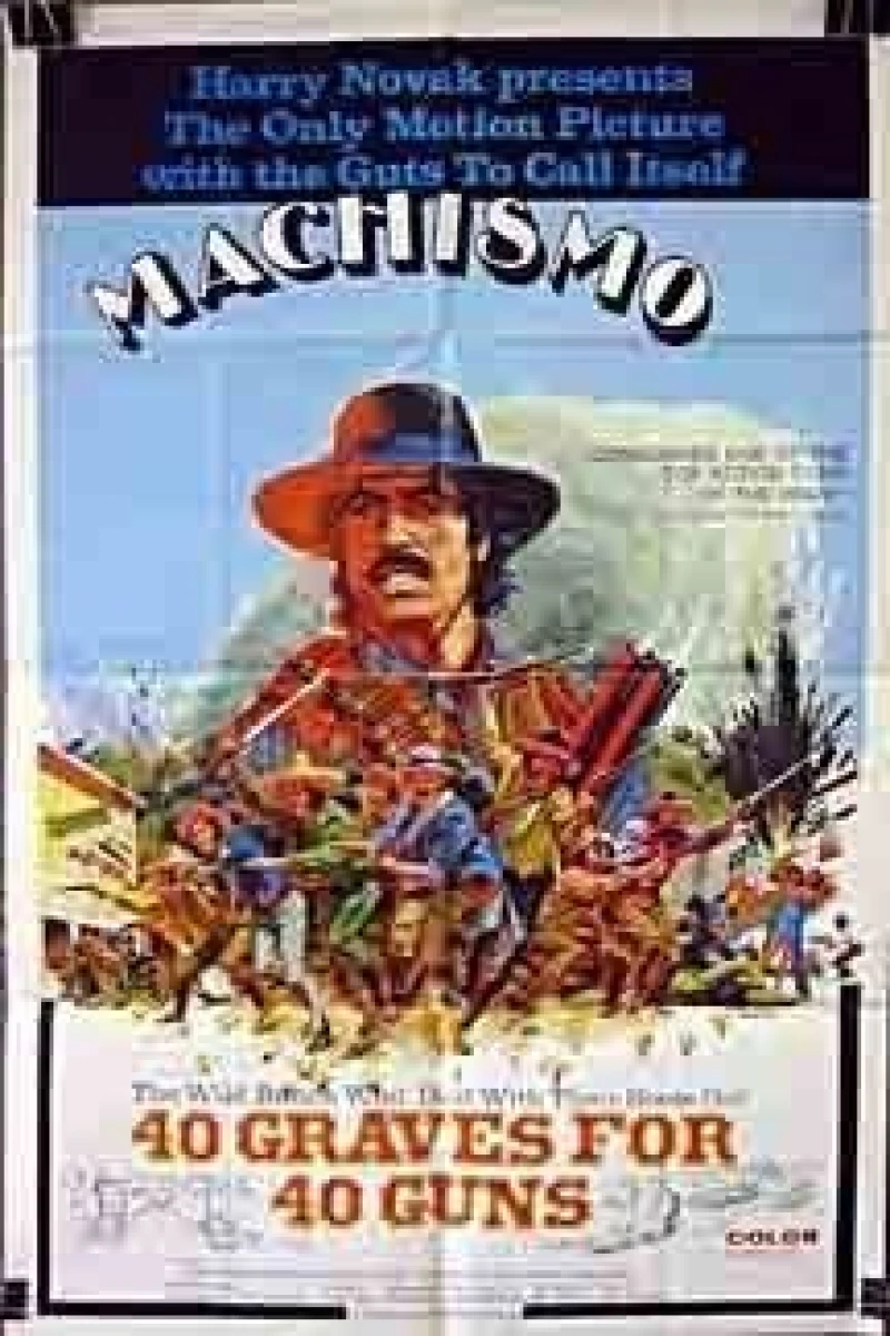 Machismo: 40 Graves for 40 Guns Poster