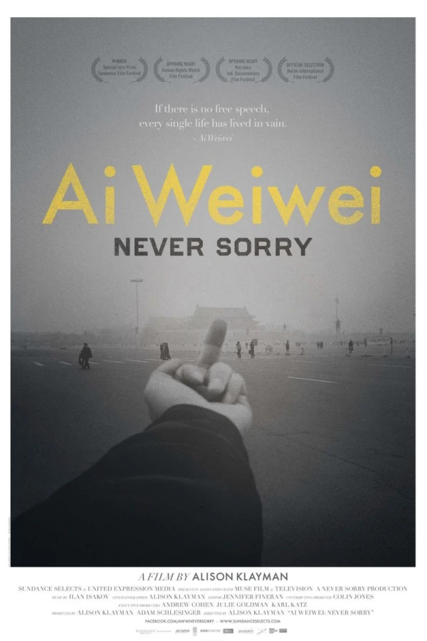 Ai Weiwei: Never Sorry Poster
