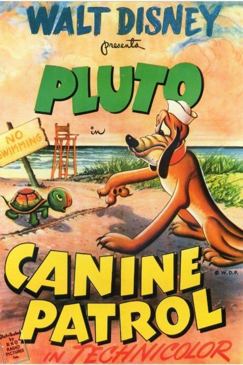 Pluto som strandvakt Poster