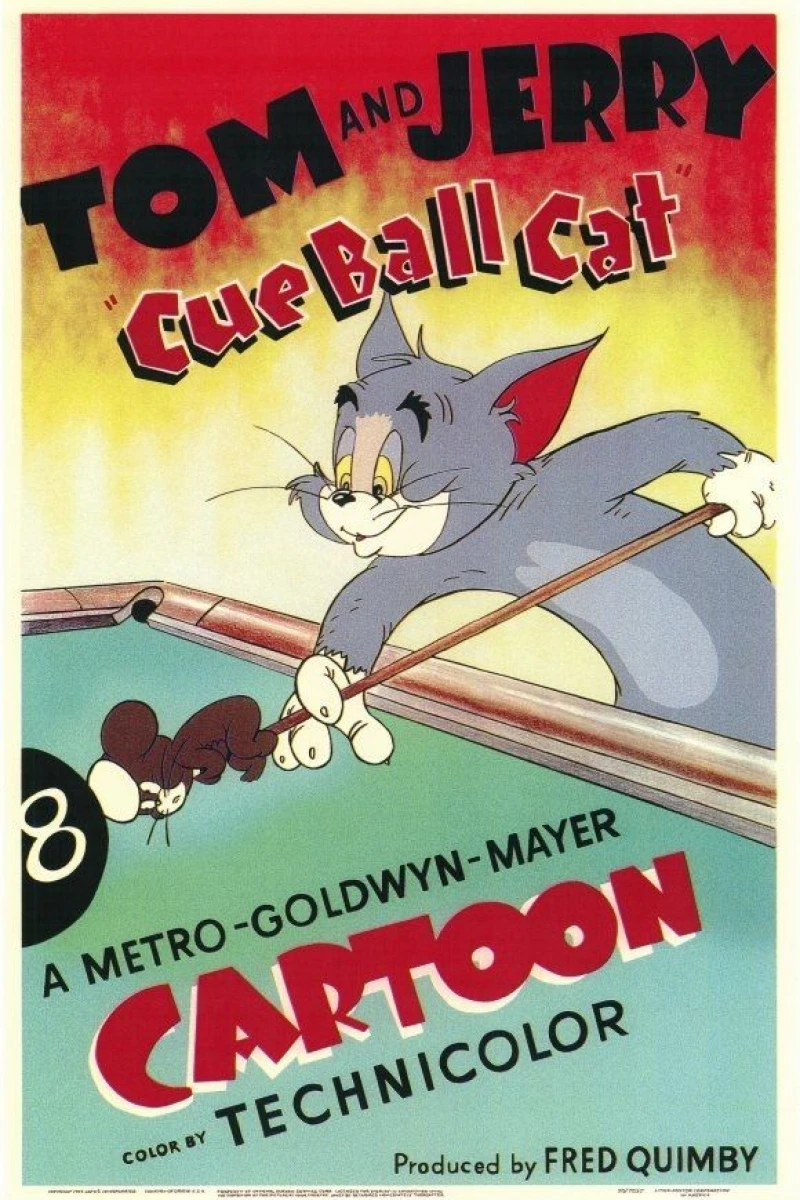Tom Jerry: Biljardkatten Poster