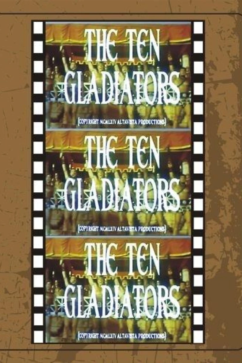 The Ten Gladiators Poster