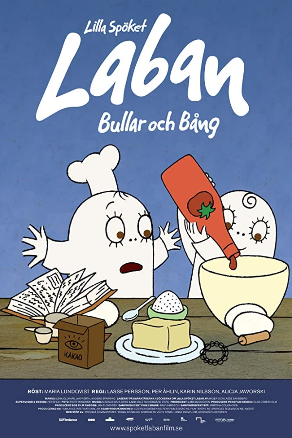 Lilla spöket Laban - Bullar och Bång Poster