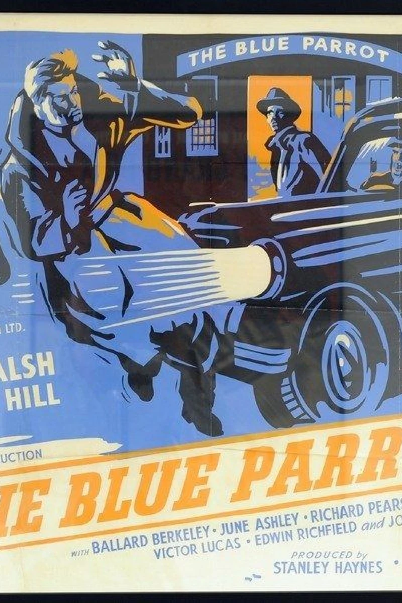 The Blue Parrot Poster