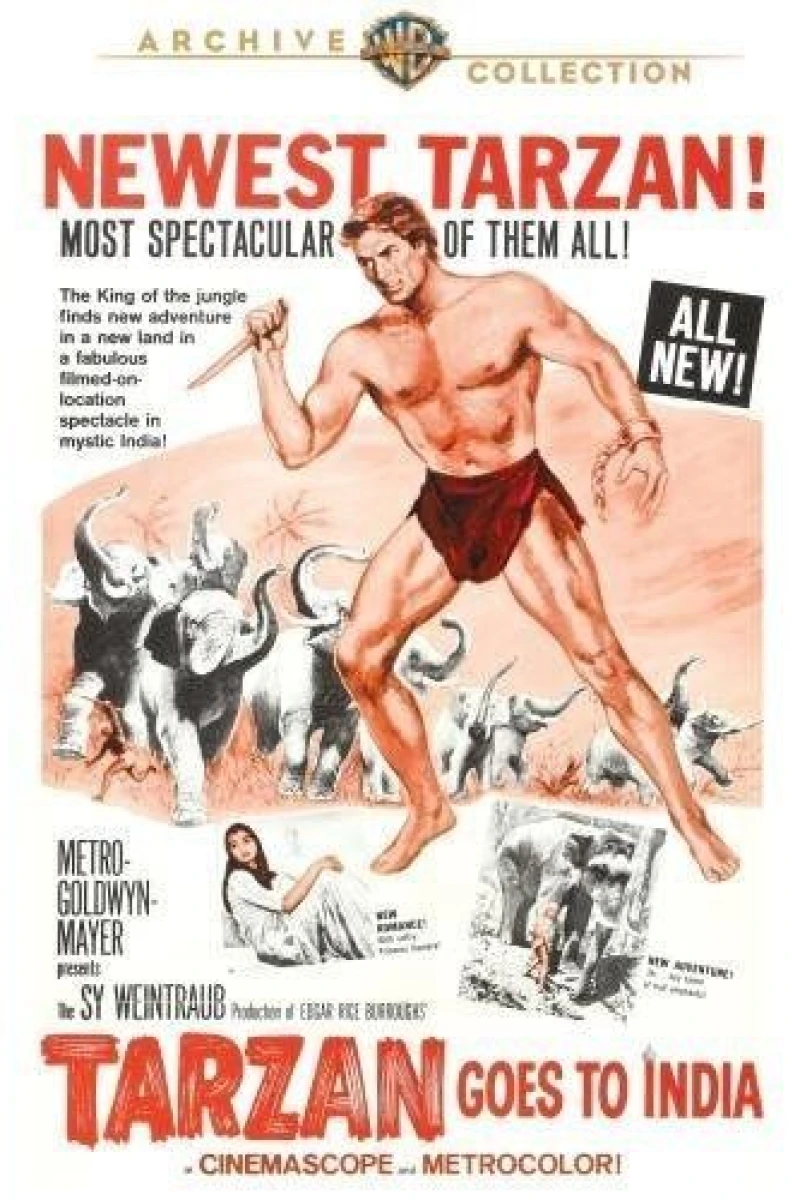 Tarzan Goes to India Poster