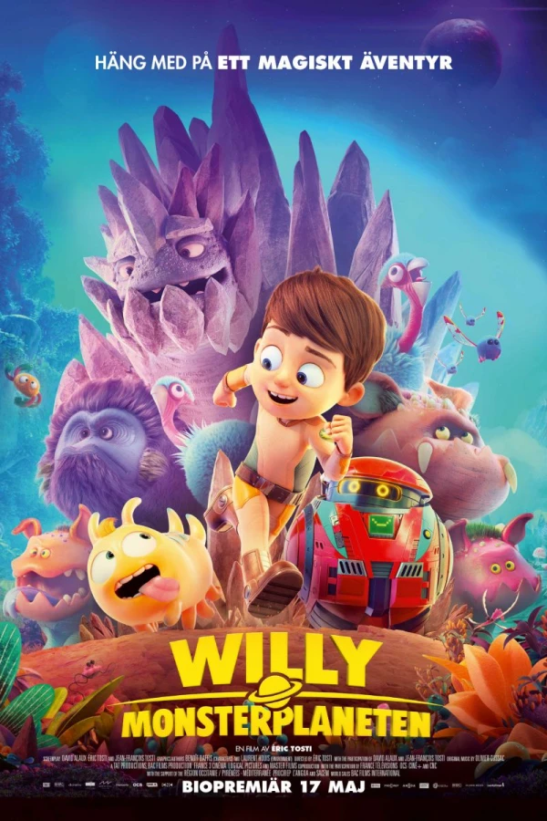 Willy monsterplaneten Poster