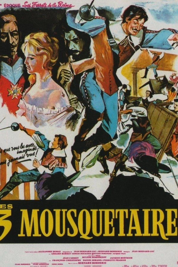Les trois mousquetaires: Première époque - Les ferrets de la reine Poster