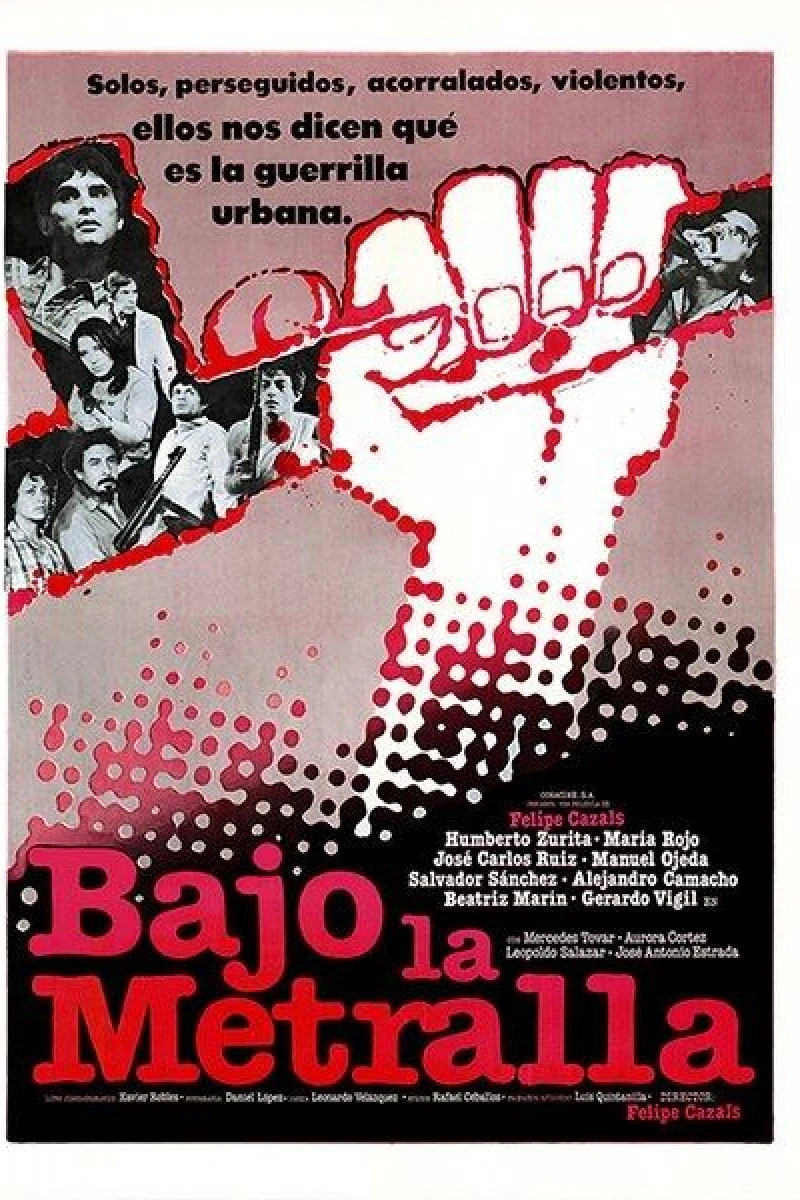 Bajo la metralla Poster
