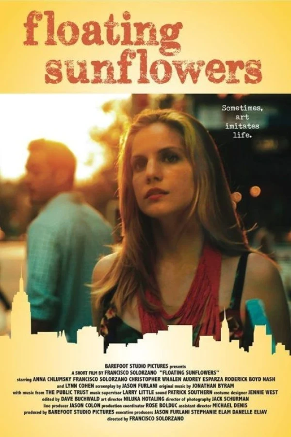 Floating Sunflowers Poster