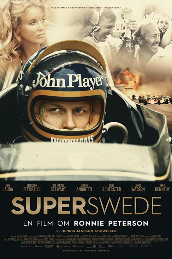 Superswede - en film om Ronnie Peterson Poster