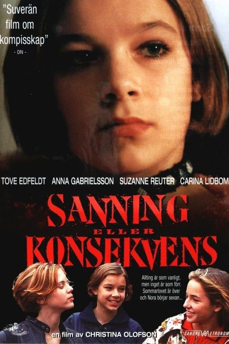 Sanning eller konsekvens Poster