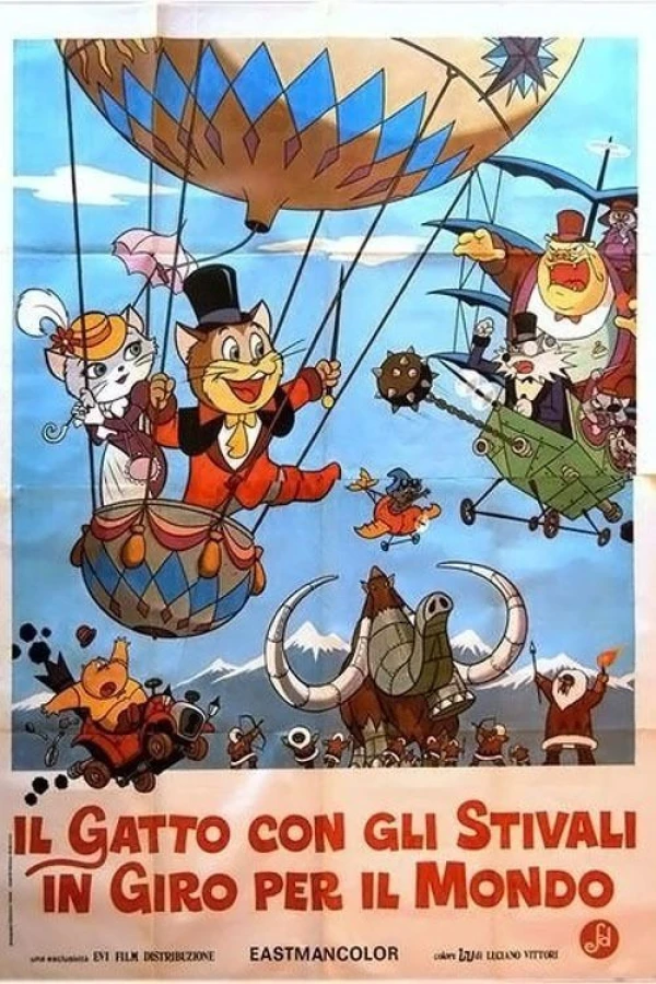 Puss 'N Boots Travels Around the World Poster