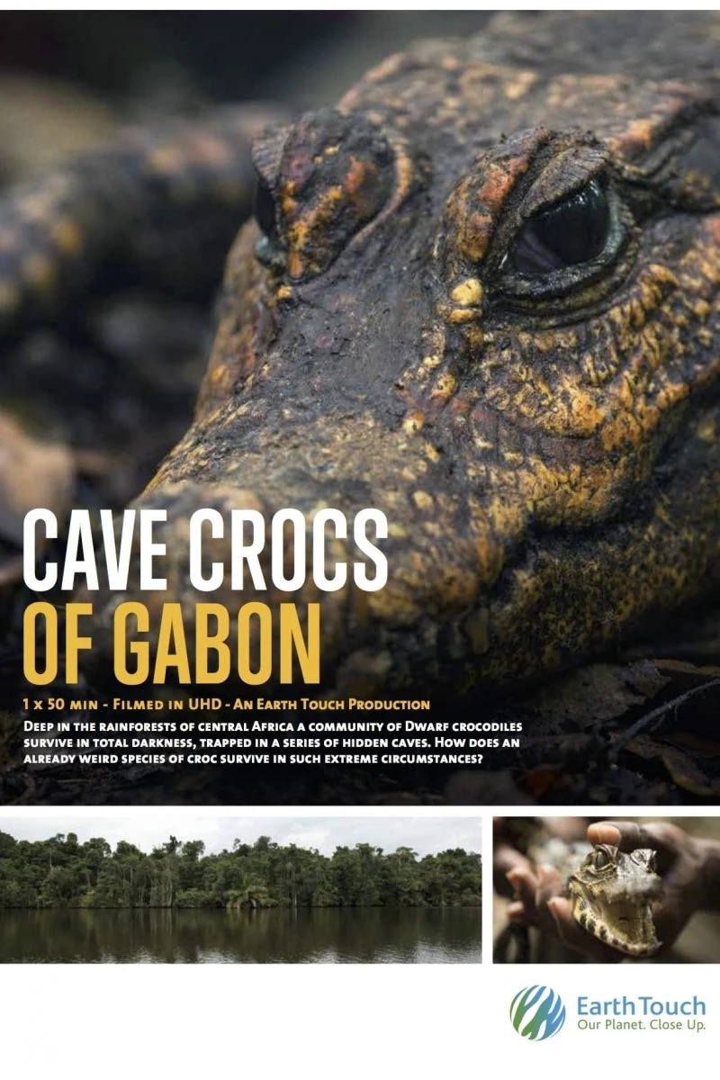 Cave Crocs of Gabon Poster