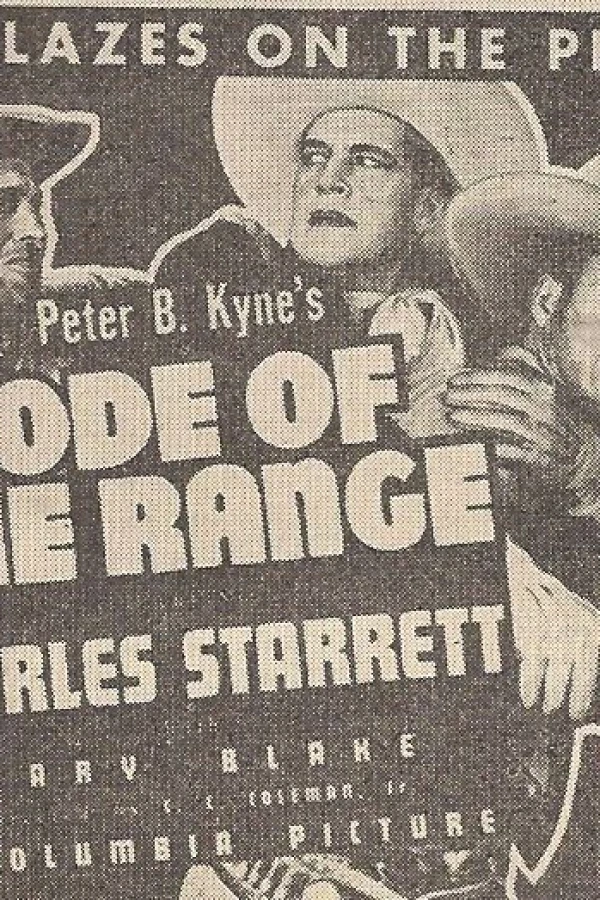 Code of the Range Poster