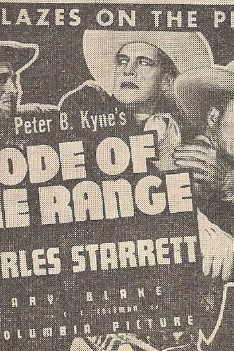 Code of the Range Poster