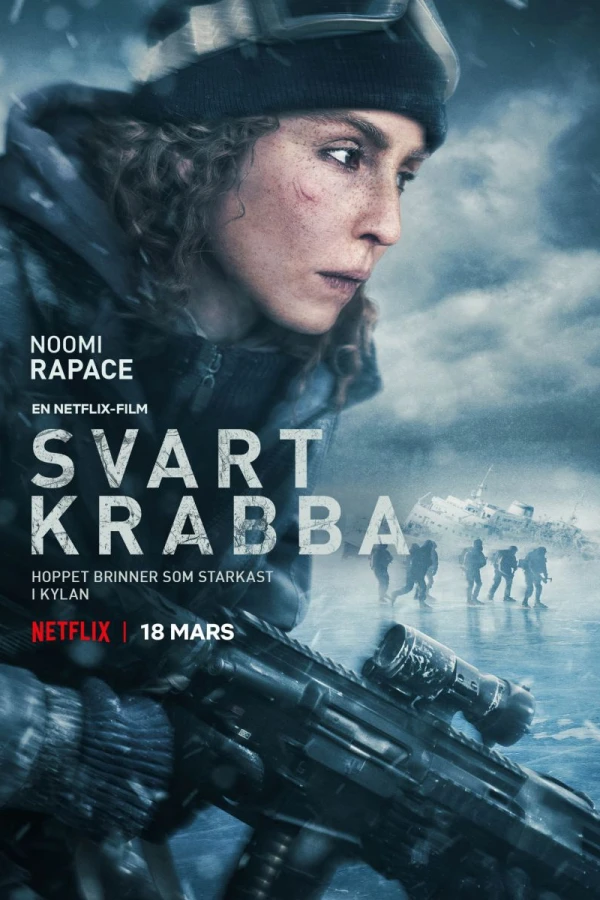 Svart krabba Poster