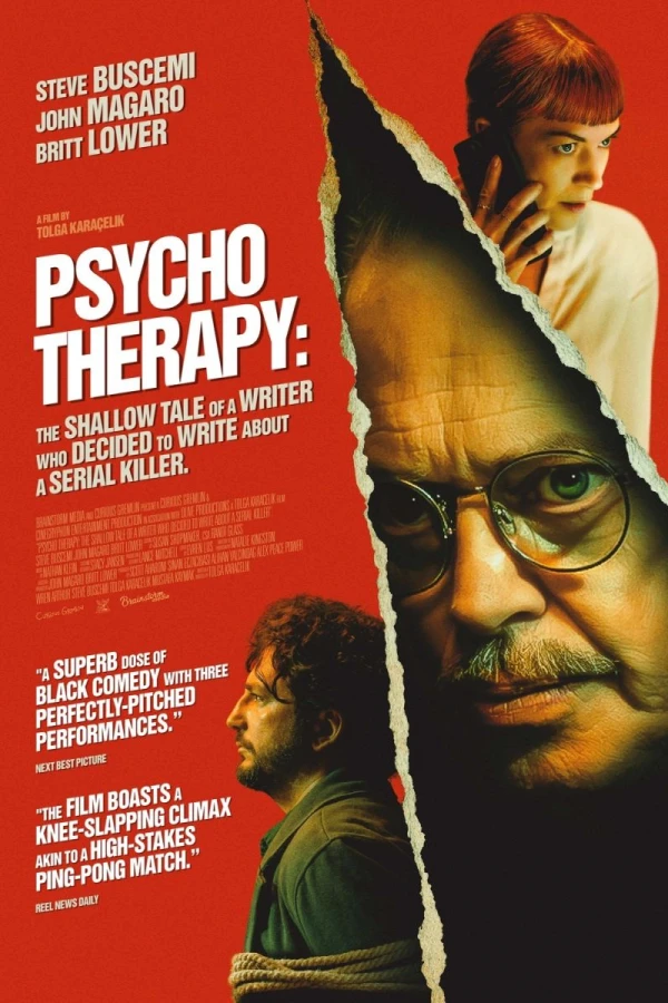 The Psycho Therapy: The Shallow Tale of a Writer Who Decided to Write about a Serial Killer Poster