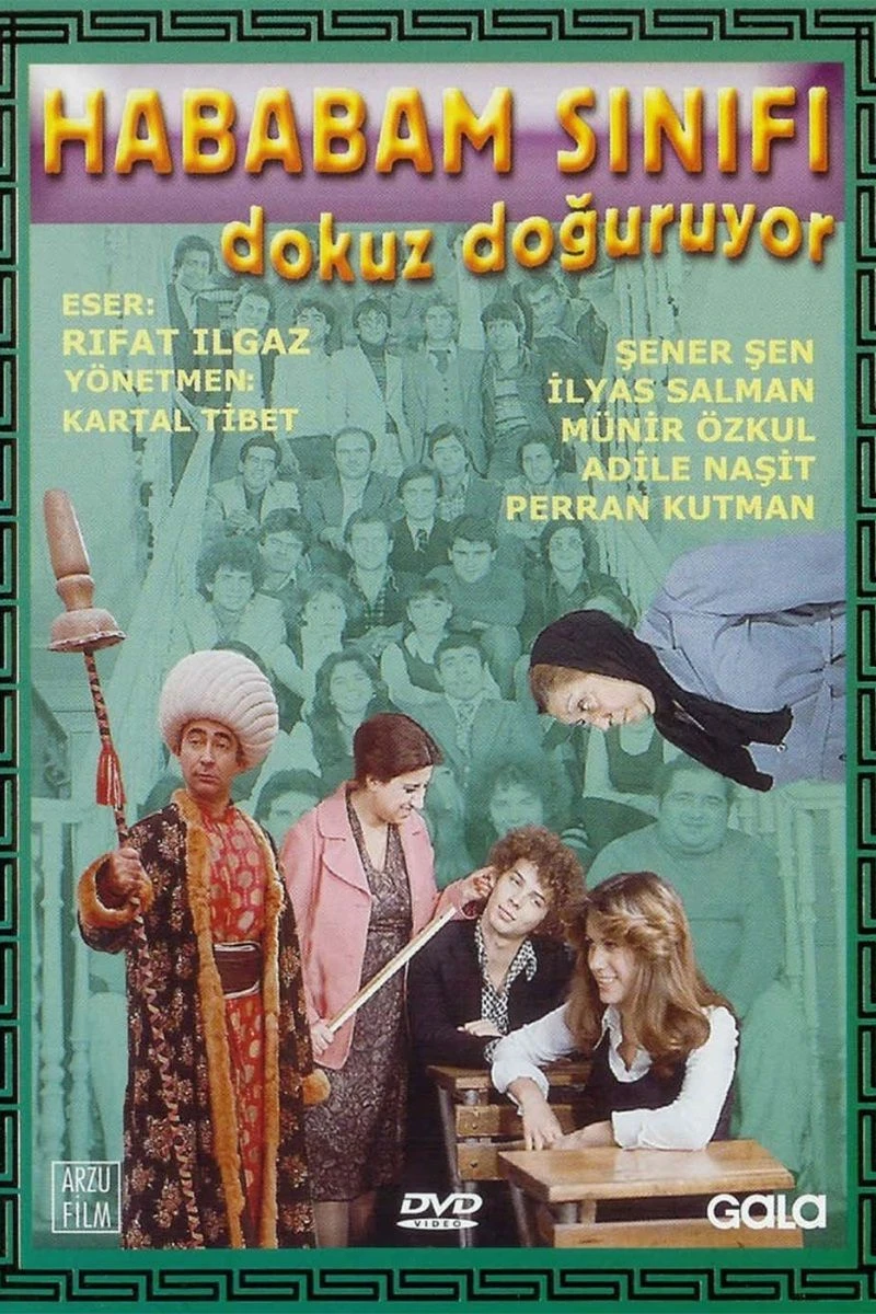 Hababam Sinifi Dokuz Doguruyor Poster