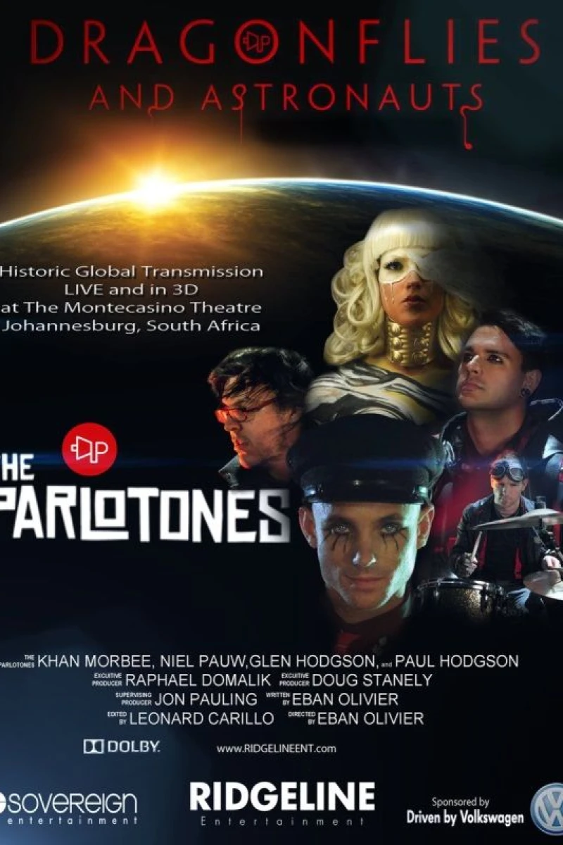 Dragonflies and Astronauts Poster